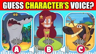 Guess the ZIG AND SHARKO Characters by Voice Fun Challenge 🦈🥙  ZIG SHARKO MARINA [upl. by Ettecul]