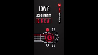 Low G UKULELE TUNING  Online Ukulele Tuner [upl. by Christoffer]