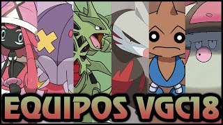 MEGA TYRANITAR Y EXCADRILL  SAND TEAM  EQUIPOS VGC18 [upl. by Kcirdde]