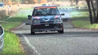 VI 6 Runda SMT 2013 Filip Janota Marta Maraszek  Fiat Cinquecento Sporting [upl. by Carpet352]