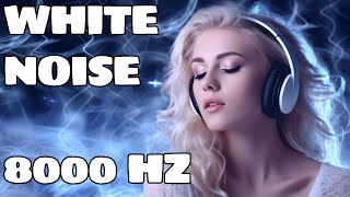 Relax Your Mind And Body With White Noise 8000hz Sounds For Ultimate Tinnitus Relief Bliss [upl. by Aelgna]