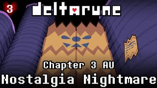 Deltarune Nostalgia Nightmare Ep 3  Door puzzle Chapter 3 AU [upl. by Eetse493]