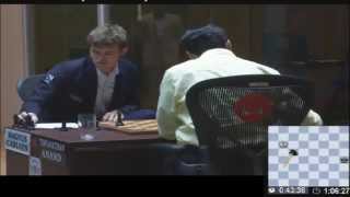 The moment Magnus Carlsen became World Chess Champion [upl. by Alrahc]