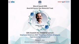 12th Awanish Dev Memorial Lecture [upl. by Brindle]