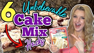 5 Incredible BOX CAKE MIX RECIPES that will Blow Your MIND ⭐Ep8⭐ [upl. by Lamrej]