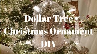 Dollar Tree Christmas Ornament DIY [upl. by Navak6]