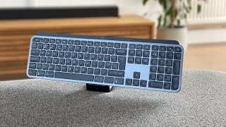 Logitech MX Keys Advanced Wireless Illuminated Keyboard Review 2023 [upl. by Anitneuq]