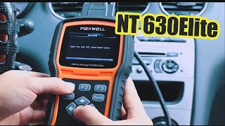 Profession OBD2 scan tool FOXWELL NT630 Elite Diagnostic system 2020 [upl. by Abernathy]