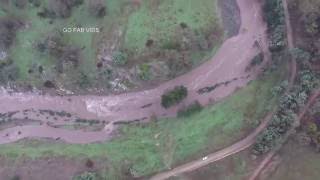 PEEL RIVER nundle heavy rain down fall [upl. by Gamber160]