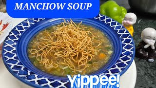 Manchow Soup Recipe  Easiest Manchow soup Recipe [upl. by Yclek]