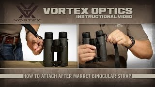 How To Attach An After Market Binocular Strap [upl. by Anastase]