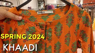 Khaadi Spring Collection 2024  khaadi casual 2pc suits starting from 2190 [upl. by Aynas]