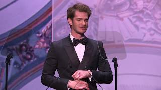 Andrew Garfield wins Best Actor at the Evening Standard Theatre Awards [upl. by Neomah670]