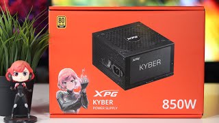 مراجعة XPG KYBER 850w [upl. by Brenner]