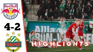 Red Bull Salzburg vs SK Rapid Wien 42 Highlights Goal 4 Austrian Bundesliga 20222023 [upl. by Behlau]