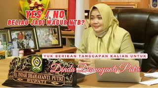 Dinda Damayanti Putri Bupati Bima dalam pusaran capaian target dan dinasti politik simak yah [upl. by Eenahs]