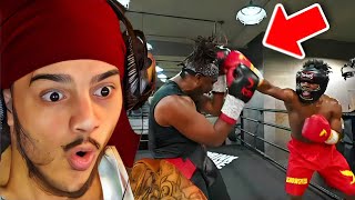 DasGasDom3 Reacts To iShowSpeed vs KSI Boxing Match [upl. by Aennaej]