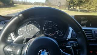 F30 BMW 335i 0100 Closed Private Road [upl. by Adlemi]