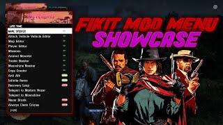 FIKIT Mod Menu A Detailed Review and Showcase  Red Dead Online [upl. by Adnuhsed]