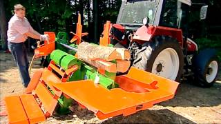 Posch Splitmaster 30t wood splitter [upl. by Airrotal]