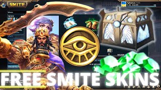 How to get FREE Smite Skins Without Paying a Dime [upl. by Euqirne]