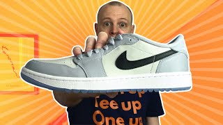 I GOT VERY LUCKY 2022 Air Jordan 1 Low Golf Shoes  First Look [upl. by Jae]