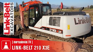 NUEVAS Excavadoras LinkBelt 210 X3E  21 Toneladas  LucasMaq  Chile [upl. by Bensen892]