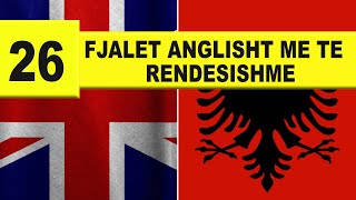 26 Fjalet anglisht me te rendesishme dhe me te perdorura I video 427 [upl. by Ashford472]