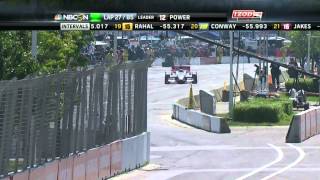 IndyCar 2013 Round 13 Toronto Race 2 Full [upl. by Aicissej]