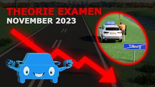 Auto theorie examen december 2023 [upl. by Ecital543]