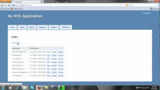 ASPNET MVC 3 tutorial Part1 [upl. by Oijile]