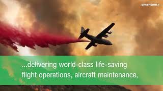 Amentum’s Aerial Firefighting Capabilities [upl. by Nylkaj]