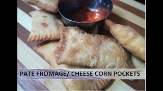 Paté au Fromage  Paté Fromage  Cheese Pockets  Cheese Snack  TheTriosKitchen [upl. by Regnij]