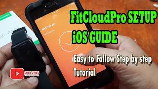 FitCloudPro Setup  iOS Guide iPhone [upl. by Avert]