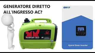 COLLEGO GENERATORE DIRETTO ALLINVERTER [upl. by Cryan]