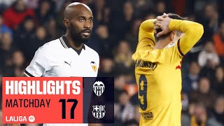 Resumen de Valencia CF vs FC Barcelona 11 [upl. by Ert]