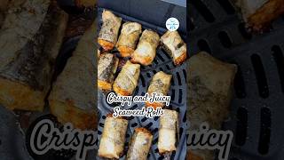 Air fryer Rice Paper Seaweed Rolls shorts shortvideo ytshorts food airfryerrecipe seaweedrolls [upl. by Airaet]