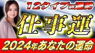 【星ひとみ】2024年仕事運占い天星術12タイプ別【仕事運アップ】 [upl. by Eenitsed]