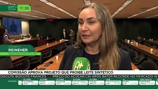 Comissão aprova projeto que proíbe leite sintético [upl. by Iba136]