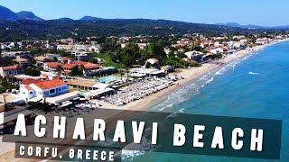 Acharavi Beach Corfu  GREECE 🇬🇷 [upl. by Pul221]