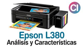 Impresora Multifuncional Epson L380 Análisis y Características [upl. by Mela416]