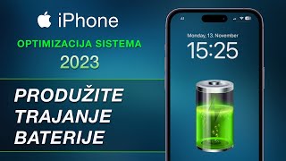 iPhone  Produzite Trajanje Baterije  Optimizacija Sistema [upl. by Gnanmas]