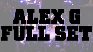 Alex G  Full Set  Live at Ottobar  11132015 [upl. by Januarius]