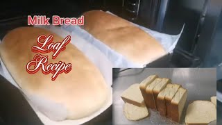 Best Homemade Milk bread Loaf Recipebakery chef bakery [upl. by Adekan]