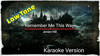 Jordan Hill  Remember Me This Way  Karaoke Version [upl. by Bo267]