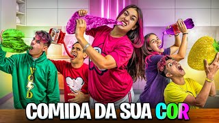 QUEM COMPRAR MAIS COMIDA DA SUA COR VENCE Deu ruim [upl. by Satsoc]