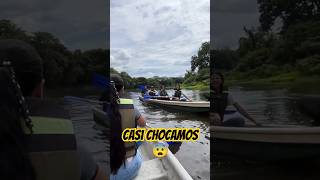 CHOCAMOS 😮CONTRA OTRA CANOA 🛶 valledelcauca lagunadesonso [upl. by Moynahan917]