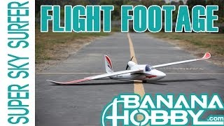 Super Sky Surfer BlitzRCWorks  Flight Footage  Sailplane amp Glider [upl. by Ahtnama]