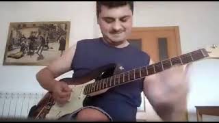 Aarón Zamorano  improvisación de guitarra standard de jazz de Chucho Valdés Mambo influenciado [upl. by Horbal]