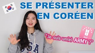 9 EXPRESSEIONS   Comment se présenter en coréen [upl. by Rannug]